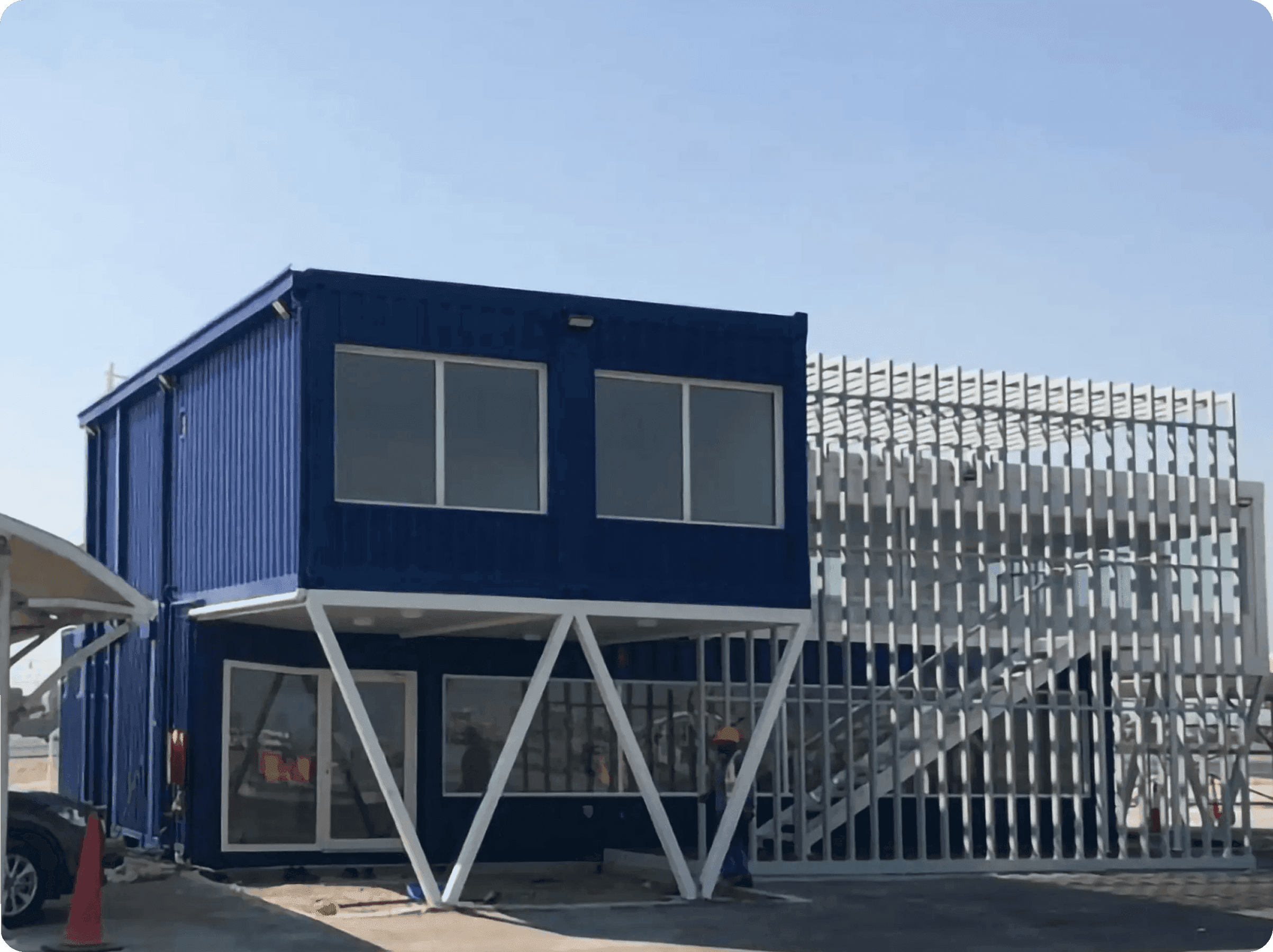 Office Building at Auto Terminal Khalifa Port