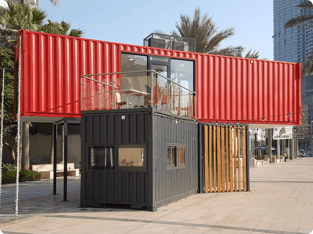 Shipping Container Cafe Design | Prefab Cafe Containers by Smart Box